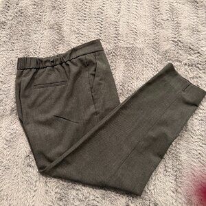 Women's Banana Republic Hayden Pull On Pants Grey Petite Size 10
